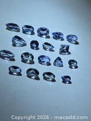 MaxSold Auction: Beautiful rare untreated Tanzanite lot  - Hamilton (Ontario, Canada) PARTNER MANAGED Reseller Online Auction - Mohawk Road West