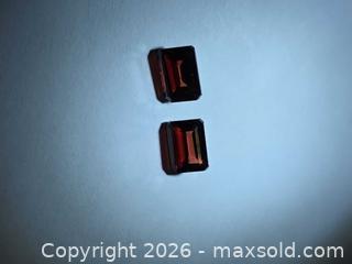 MaxSold Auction: Gorgeous Electric red Mozambique garnet pair - Hamilton (Ontario, Canada) PARTNER MANAGED Reseller Online Auction - Mohawk Road West