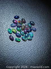 MaxSold Auction: Natural calibrated black opal lot  - Hamilton (Ontario, Canada) PARTNER MANAGED Reseller Online Auction - Mohawk Road West