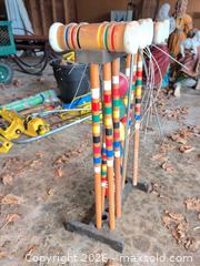 MaxSold Auction: Croquet Set - Sparks Glencoe (Maryland, USA) PARTNER MANAGED Downsizing Online Auction - Sparks Station Road