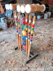 MaxSold Auction: Croquet Set - Sparks Glencoe (Maryland, USA) PARTNER MANAGED Downsizing Online Auction - Sparks Station Road