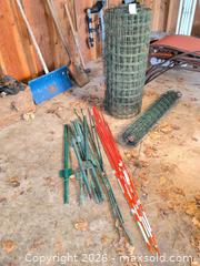 MaxSold Auction: Garden Fencing and Posts - Sparks Glencoe (Maryland, USA) PARTNER MANAGED Downsizing Online Auction - Sparks Station Road