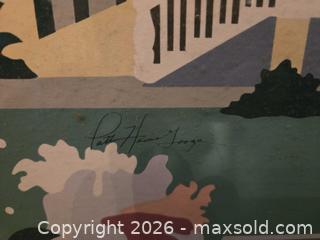 MaxSold Auction: Lot of 4 Framed Art Prints, Includes Patti Harris Googe Serigraph - Sparks Glencoe (Maryland, USA) PARTNER MANAGED Downsizing Online Auction - Sparks Station Road