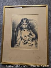 MaxSold Auction: Set of 4 Vintage Illustration Art Prints - Sparks Glencoe (Maryland, USA) PARTNER MANAGED Downsizing Online Auction - Sparks Station Road