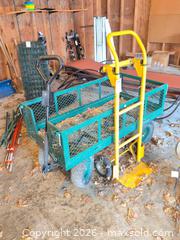 MaxSold Auction: Wagon and Hand Truck - Sparks Glencoe (Maryland, USA) PARTNER MANAGED Downsizing Online Auction - Sparks Station Road