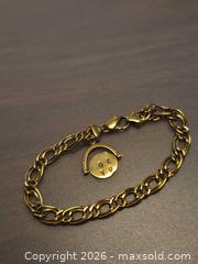 MaxSold Auction: Custom Made 14K Gold  Bracelet, 7 in - Toronto (Ontario, Canada) PARTNER MANAGED Estate Sale Online Auction - Cobden