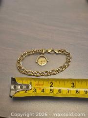 MaxSold Auction: Custom Made 14K Gold  Bracelet, 7 in - Toronto (Ontario, Canada) PARTNER MANAGED Estate Sale Online Auction - Cobden