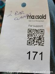 MaxSold Auction: 2 Bar Clamps - East Zorra-Tavistock (Ontario, Canada) SELLER MANAGED Downsizing Online Auction - Highway 59 Lot 92