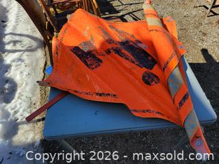 MaxSold Auction: 2 Men At Work Construction Caution Signs - East Zorra-Tavistock (Ontario, Canada) SELLER MANAGED Downsizing Online Auction - Highway 59 Lot 92