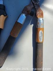 MaxSold Auction: 2 pairs of Hedge Trimmers Cutters - East Zorra-Tavistock (Ontario, Canada) SELLER MANAGED Downsizing Online Auction - Highway 59 Lot 92