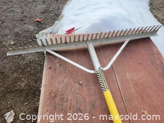 MaxSold Auction: Bobcat Professional Landscapers Rake  - East Zorra-Tavistock (Ontario, Canada) SELLER MANAGED Downsizing Online Auction - Highway 59 Lot 92