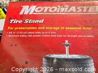 MaxSold Auction: Brand New in Box Motomaster Tire Stand - East Zorra-Tavistock (Ontario, Canada) SELLER MANAGED Downsizing Online Auction - Highway 59 Lot 92