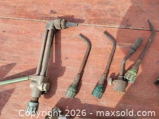 MaxSold Auction: Cutting Torch Oxy Acetylene Tips lot - East Zorra-Tavistock (Ontario, Canada) SELLER MANAGED Downsizing Online Auction - Highway 59 Lot 92