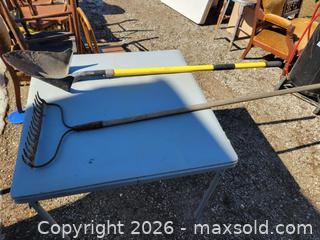 MaxSold Auction: Garden Rake & Shovel - East Zorra-Tavistock (Ontario, Canada) SELLER MANAGED Downsizing Online Auction - Highway 59 Lot 92