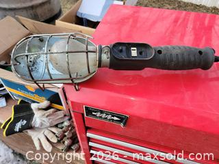 MaxSold Auction: Hanging Trouble Light - East Zorra-Tavistock (Ontario, Canada) SELLER MANAGED Downsizing Online Auction - Highway 59 Lot 92