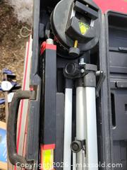 MaxSold Auction: Jobmate Laser Level w/Tripod in Case - East Zorra-Tavistock (Ontario, Canada) SELLER MANAGED Downsizing Online Auction - Highway 59 Lot 92