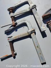 MaxSold Auction: Lot of 4 Clamps - East Zorra-Tavistock (Ontario, Canada) SELLER MANAGED Downsizing Online Auction - Highway 59 Lot 92
