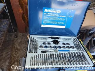 MaxSold Auction: Mastercraft 52pc Tool & Die Set - East Zorra-Tavistock (Ontario, Canada) SELLER MANAGED Downsizing Online Auction - Highway 59 Lot 92