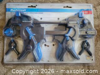 MaxSold Auction: New in PKG Mastercraft 8pc Bar & Spring Clamp Set - East Zorra-Tavistock (Ontario, Canada) SELLER MANAGED Downsizing Online Auction - Highway 59 Lot 92