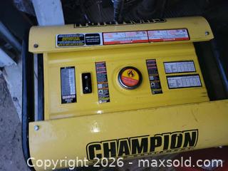 MaxSold Auction: Practically New Champion 6500/5500 Generator 11HP - East Zorra-Tavistock (Ontario, Canada) SELLER MANAGED Downsizing Online Auction - Highway 59 Lot 92