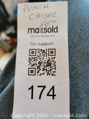 MaxSold Auction: Punch & Chisel Set - East Zorra-Tavistock (Ontario, Canada) SELLER MANAGED Downsizing Online Auction - Highway 59 Lot 92