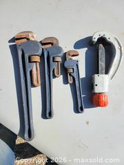 MaxSold Auction: Rigid Pipe Cutter Mastercraft Pipe Wrenches - East Zorra-Tavistock (Ontario, Canada) SELLER MANAGED Downsizing Online Auction - Highway 59 Lot 92