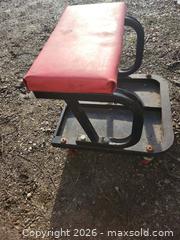 MaxSold Auction: Rolling Seat Mechanic Dolly - East Zorra-Tavistock (Ontario, Canada) SELLER MANAGED Downsizing Online Auction - Highway 59 Lot 92