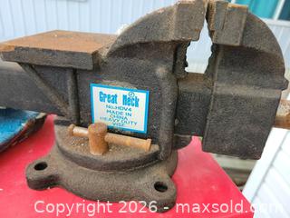 MaxSold Auction: Table Vise by Great Neck - East Zorra-Tavistock (Ontario, Canada) SELLER MANAGED Downsizing Online Auction - Highway 59 Lot 92