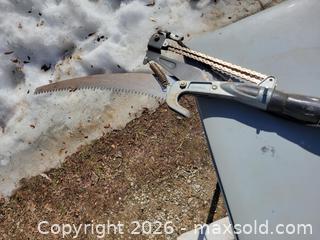 MaxSold Auction: Tree Pruner Limb Saw - East Zorra-Tavistock (Ontario, Canada) SELLER MANAGED Downsizing Online Auction - Highway 59 Lot 92