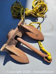 MaxSold Auction: Vintage 15lbs Boat Anchor - East Zorra-Tavistock (Ontario, Canada) SELLER MANAGED Downsizing Online Auction - Highway 59 Lot 92