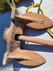 MaxSold Auction: Vintage 15lbs Boat Anchor - East Zorra-Tavistock (Ontario, Canada) SELLER MANAGED Downsizing Online Auction - Highway 59 Lot 92