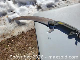 MaxSold Auction: Yardworks Limb Saw Cutter - East Zorra-Tavistock (Ontario, Canada) SELLER MANAGED Downsizing Online Auction - Highway 59 Lot 92
