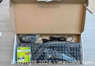 MaxSold Auction: QR-70 USB Wired Optical Mouse and Keyboard 802.11N USB Wifi Adapter (Brand New) - Sooke (British Columbia, Canada) SELLER MANAGED Downsizing Online Auction - Sooke Road (STORAGE)