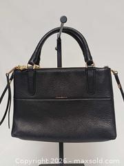 MaxSold Auction: Coach Mini Borough Black Leather Crossbody Shoulder Handbag 28163 - Toronto (Ontario, Canada) PARTNER MANAGED Reseller Online Auction - Queen Street Wt.