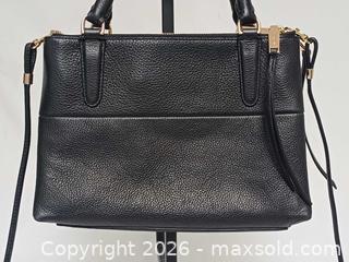 MaxSold Auction: Coach Mini Borough Black Leather Crossbody Shoulder Handbag 28163 - Toronto (Ontario, Canada) PARTNER MANAGED Reseller Online Auction - Queen Street Wt.