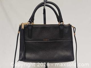 MaxSold Auction: Coach Mini Borough Black Leather Crossbody Shoulder Handbag 28163 - Toronto (Ontario, Canada) PARTNER MANAGED Reseller Online Auction - Queen Street Wt.