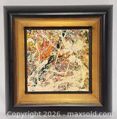 MaxSold Auction: Mix Media Abstract Art by Canadian Montreal Artist Laurent Viens  - Toronto (Ontario, Canada) PARTNER MANAGED Reseller Online Auction - Queen Street West