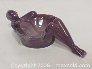 MaxSold Auction: Mosser Eggplant Purple Glass Bathing Beauty Dish - Toronto (Ontario, Canada) PARTNER MANAGED Reseller Online Auction - Queen Street West