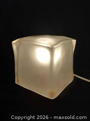 MaxSold Auction: Vintage Ikea Iviken Ice Cube Lamp - Toronto (Ontario, Canada) PARTNER MANAGED Reseller Online Auction - Queen Street West