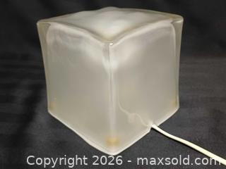 MaxSold Auction: Vintage Ikea Iviken Ice Cube Lamp - Toronto (Ontario, Canada) PARTNER MANAGED Reseller Online Auction - Queen Street West