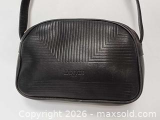 MaxSold Auction: Vintage Lanvin Paris Black Leather Small Crossbody Bag - Toronto (Ontario, Canada) PARTNER MANAGED Reseller Online Auction - Queen Street Wt.