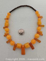 MaxSold Auction: Vintage Nature Amber and Bakelite Beads Necklace - Toronto (Ontario, Canada) PARTNER MANAGED Reseller Online Auction - Queen Street West
