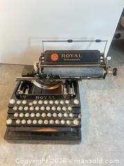 MaxSold Auction: Antique Royal Typewriter S  - Vancouver (British Columbia, Canada) SELLER MANAGED Estate Sale Online Auction -  East 7th Avenue (STORAGE)