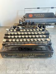 MaxSold Auction: Antique Royal Typewriter S  - Vancouver (British Columbia, Canada) SELLER MANAGED Estate Sale Online Auction -  East 7th Avenue (STORAGE)