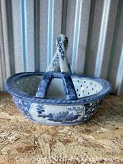 MaxSold Auction: Ceramic Basket  - Vancouver (British Columbia, Canada) SELLER MANAGED Estate Sale Online Auction -  East 7th Avenue (STORAGE)