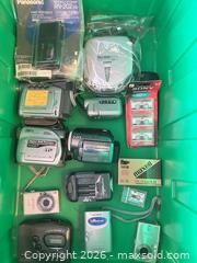 MaxSold Auction: Electronics Camera Sony Canon Lot  - Vancouver (British Columbia, Canada) SELLER MANAGED Estate Sale Online Auction -  East 7th Avenue (STORAGE)