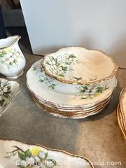 MaxSold Auction: Royal Albert Dogwood Set  - Vancouver (British Columbia, Canada) SELLER MANAGED Estate Sale Online Auction -  East 7th Avenue (STORAGE)
