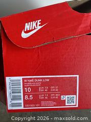MaxSold Auction: W Nike Dunk Low Size 10 New S - Vancouver (British Columbia, Canada) SELLER MANAGED Estate Sale Online Auction -  East 7th Avenue (STORAGE)