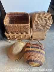 MaxSold Auction: Wicker Baskets  - Vancouver (British Columbia, Canada) SELLER MANAGED Estate Sale Online Auction -  East 7th Avenue (STORAGE)