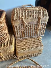 MaxSold Auction: Wicker Baskets  - Vancouver (British Columbia, Canada) SELLER MANAGED Estate Sale Online Auction -  East 7th Avenue (STORAGE)